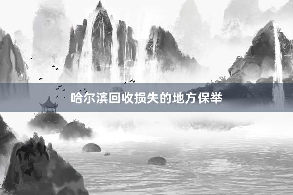 哈尔滨回收损失的地方保举